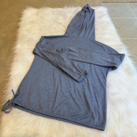 Merrell Helio Hooded Cowl Pullover Top Shirt Baselayer Purple MEDIUM #JWS22337 - Picture 11 of 12